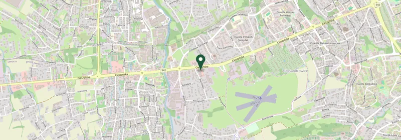 Mapa dojazdu: ul. Wierzbowa 1, 43-300 Bielsko-Biała